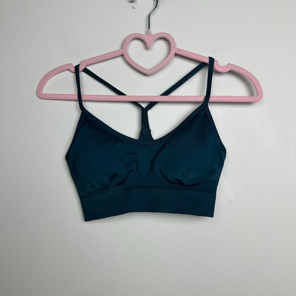 Gymshark NWOT SWEAT SEAMLESS SPORTS BRA Light Support Size Small